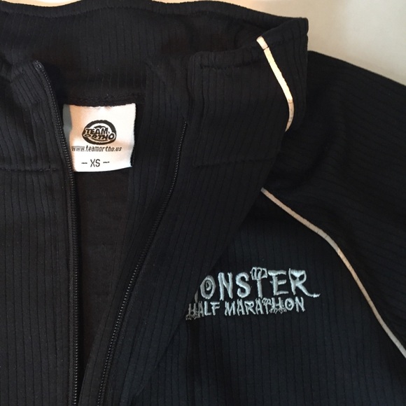 BUNDLE Light fleece half zip athletic top, unisex - Picture 2 of 3